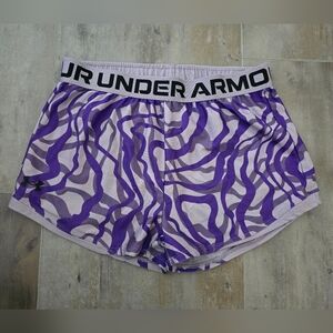 Under Armour Purple Patterned Shorts